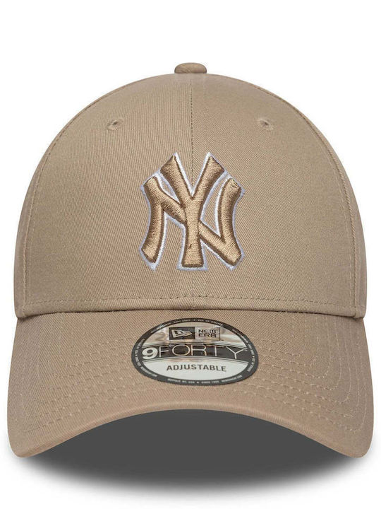 Шапка New York Yankees New Era 9forty Кафява Шапка New York Yankees New Era 9forty Кафява