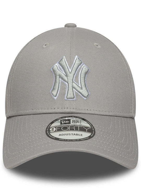 Шапка New York Yankees New Era 9forty Pop Outline Сива Шапка New York Yankees New Era 9forty Pop Outline Сива