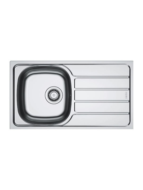 Franke Chiuvetă Încastrabilă Dreaptă Inox 78x43.5cm Gri