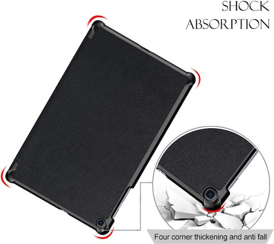 Flip Cover Durabilă Neagră (Samsung Galaxy Tab A 10.1 2019 T510)