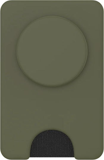 Popsockets Popwallet Magsafe Smartphone Holder Built-in Card Holder Green
