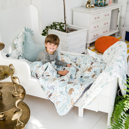 La Millou Baby Blanket Cot Dundee & Friends 110x140cm La Millou Baby Blanket Cot Dundee & Friends 110x140cm
