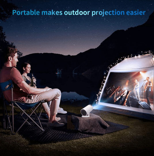 HY300A t02115916 Mini Projector LCD HD LED Lamp with Wi-Fi and Built-in Speakers
