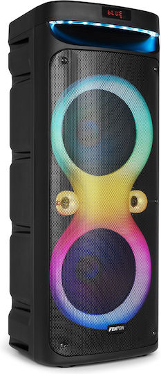 Fenton Karaoke Speaker with Wired Microphone and Lighting Effects PARTYBOX TRACK610 Black