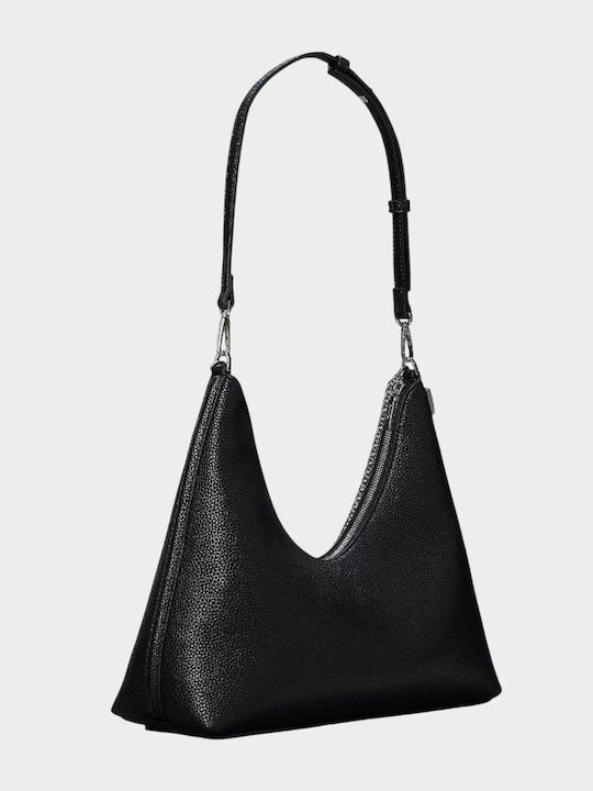 Emblem Women's Shoulder Bag Black