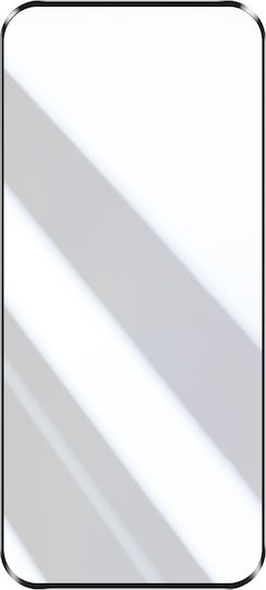 Avizar Folie Tempered Glass Honor Magic 8 Lite Full Glue Beveled Anti-zgârieturi Neagră