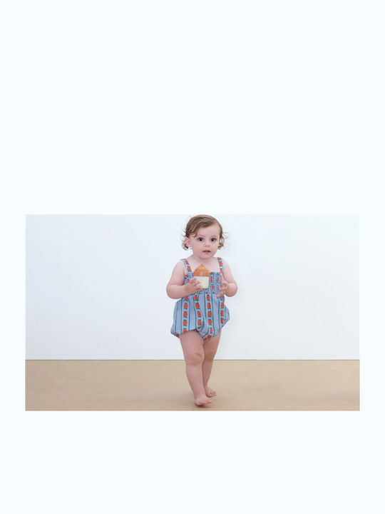Tiny Cottons Baby-Strampler Hellblau