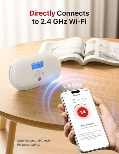 X-Sense XC0C-iR Autonomous Carbon Monoxide Detector CO Wi-Fi