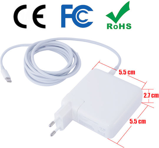 USB-C Laptop-Ladegerät 30W 20V 1.5A für Apfel