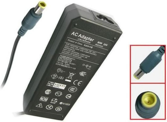 2 Power Φορτιστής Laptop 90W 20V 4.5A για Lenovo