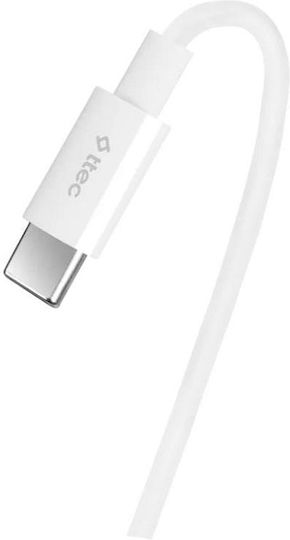 TTEC USB 2.0 Cable USB-C Male - USB-C 100W White