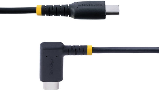 StarTech USB 2.0 Cable USB-C male - USB-C 60W PD Μαύρο 0.3m S55165066