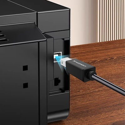 Wozinsky USB 2.0 Cable USB-C male - USB-B Black 1m