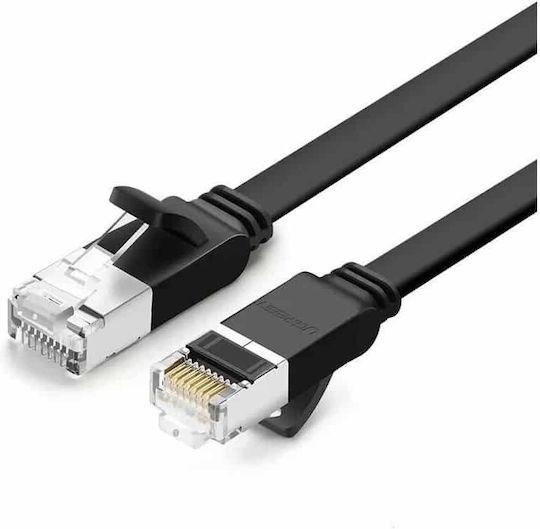 Ugreen Flat U/UTP Cat.6 (Gigabit) Network Ethernet Cable 0.5m Black