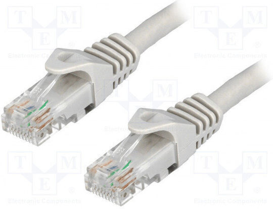 LogiLink U/UTP Cat.6 (Gigabit) Ethernet Network Cable 0.5m Gray