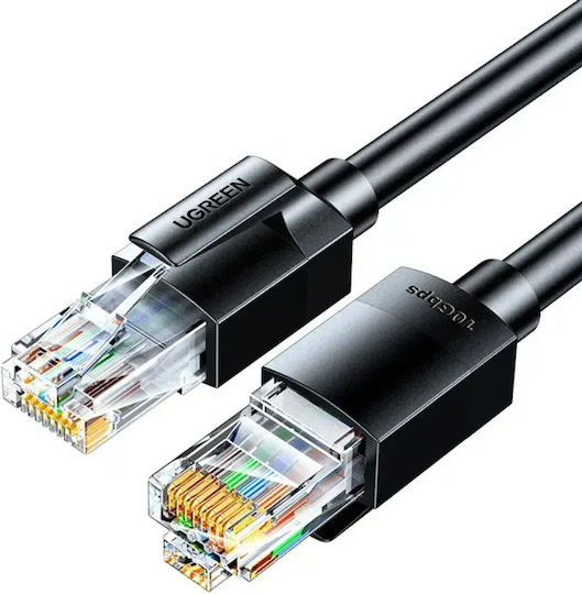 Ugreen U/UTP Καλώδιο Δικτύου Ethernet 1m Μαύρο