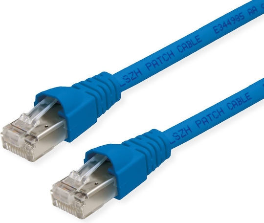 Telegärtner S/FTP Cat.6a Ethernet Network Cable 2m Blue 1pcs
