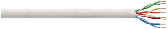 LogiLink U/UTP Cat.5e (Gigabit) Καλώδιο Δικτύου Ethernet χωρίς ακροδέκτες 305m Μπεζ