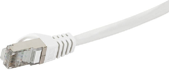 LogiLink F/UTP Cat.6 (Gigabit) Cablu De Rețea Ethernet 0.25m Alb