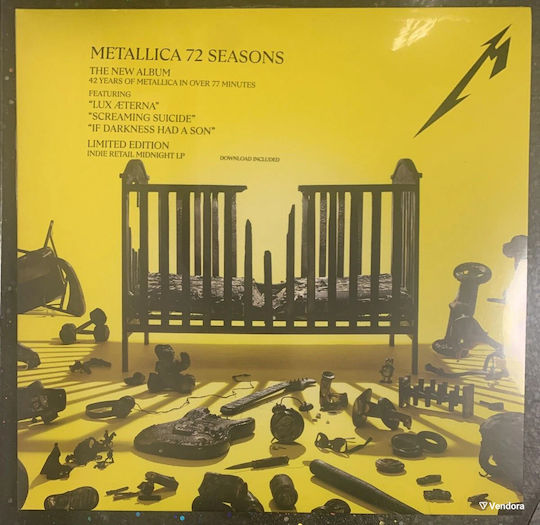 Warner 72 Seasons Midnight Violet Vinyl Indies Metallica Vinyl Lp