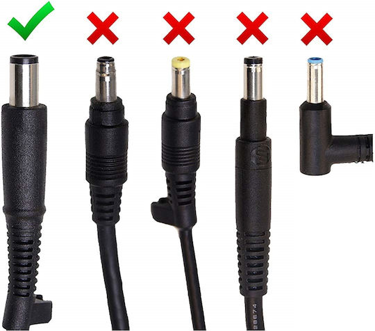 Compaq Laptop Charger 65W 18.5V 3.33A for HP without Power Cable