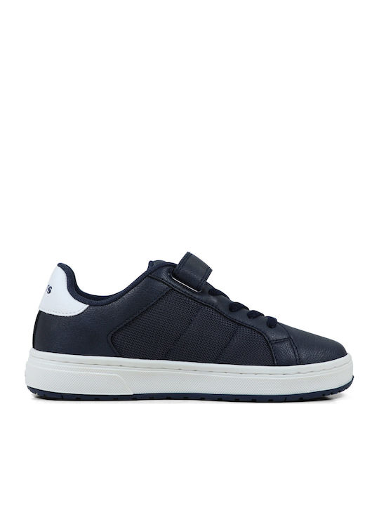 Piper Παιδικά Sneakers με Σκρατς Navy Μπλε
