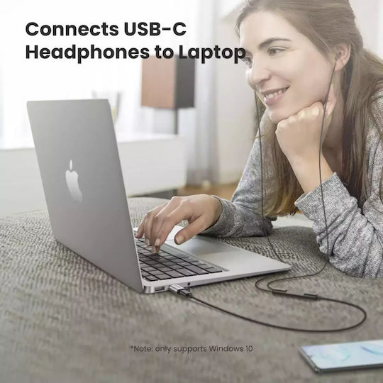 Ugreen Конвертор USB-A мъжки към USB-C женски Черен 1бр 50533