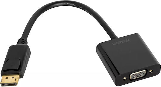 Ugreen Μετατροπέας DisplayPort male σε VGA female 1τμχ 20415