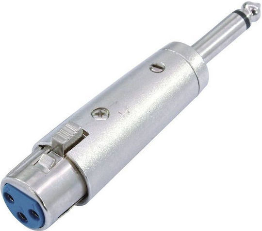 Cobra Μετατροπέας XLR female σε 6.3mm male Ασημί 1τμχ CKX-035