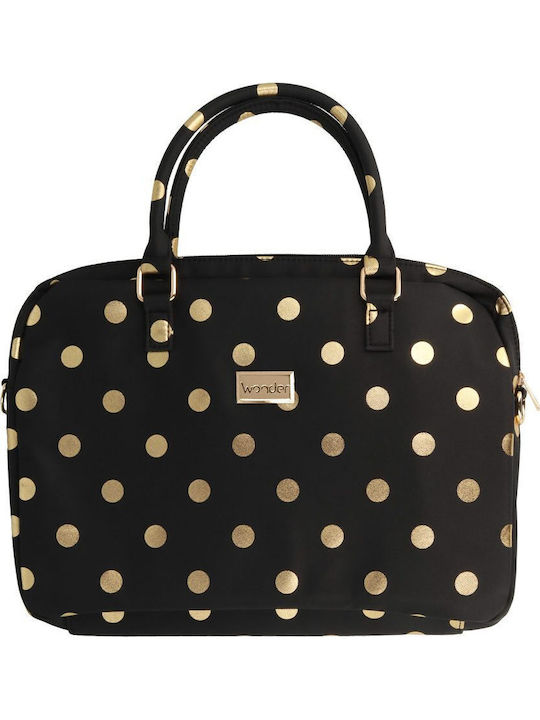 Wonder Τσάντα 14" Gold Polka-Dot
