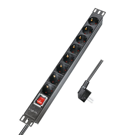 LogiLink Rack Power Strip PDU8C01 1Stück