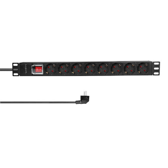 LogiLink Rack Power Strip PDU8C01 1Stück