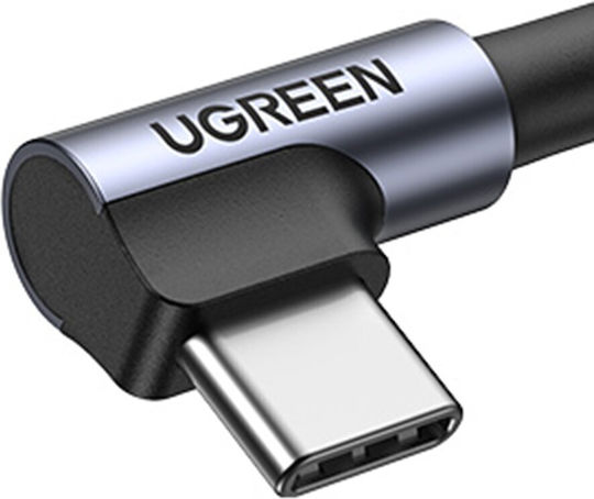 Ugreen US284 Braided USB 2.0 Cable USB-C male - USB-A 18W Μαύρο 3m 70255