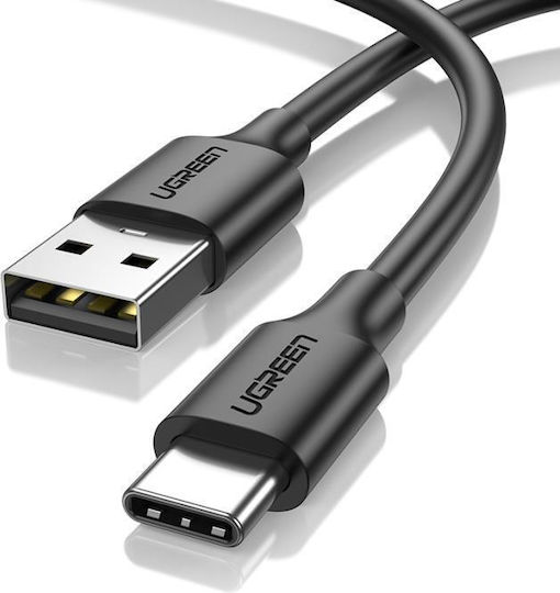 Ugreen US287 USB 2.0 Cable USB-C male - USB-A 10W Μαύρο 2m 60118