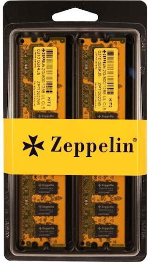 Zeppelin 8GB DDR3 RAM cu 2 module (2x4GB) și Viteză 1333 pentru Desktop