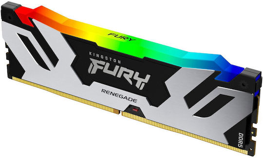 Kingston Fury Renegade RGB DDR5 48GB RAM with 2x24GB Modules and Speed 6400 for Desktop