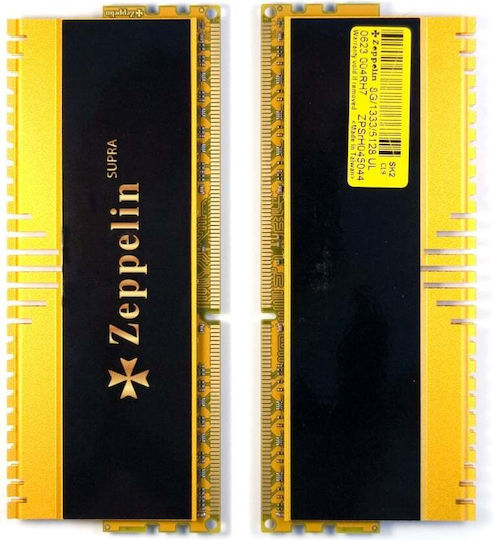 Zeppelin 16GB DDR3 RAM cu 2 module (2x8GB) și Viteză 1333 pentru Desktop
