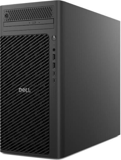 Dell Pro Max Tower T2 FCT2250 Desktop Computer (Ultra 7-265/16GB DDR5/512GB SSD/W11 Pro) with Keyboard (English US)