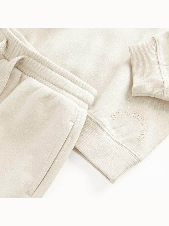 Kids Clothing Set with Shorts Winter 2 Pieces Beige