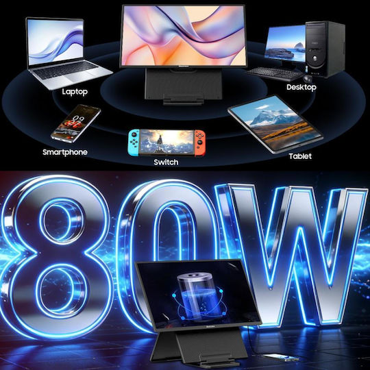BlackView Table 10 IPS HDR Portable Monitor 23.8" FHD 1920x1080