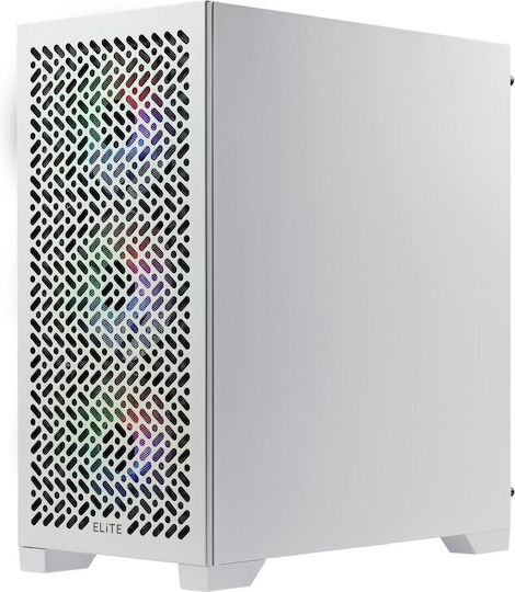 CoolerMaster Elite 302 Midi Tower Κουτί Υπολογιστή Λευκό