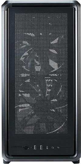 CoolerMaster MasterFrame 500 Mesh Gaming Midi Tower Κουτί Υπολογιστή με ARGB Φωτισμό Μαύρο
