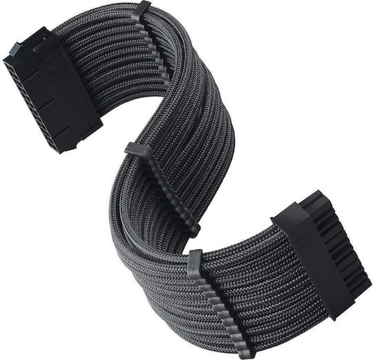 Silverstone 24-Pin ATX - 24-Pin ATX Cable 0.3m Μαύρο SST-PP07E-MBB