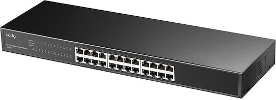 Cudy GS1024 v1 Unmanaged L2 Switch με 24 Θύρες Gigabit (1Gbps) Ethernet