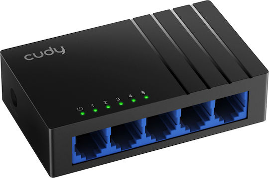 Cudy GS105D v1 Unmanaged L2 Switch με 5 Θύρες Gigabit (1Gbps) Ethernet