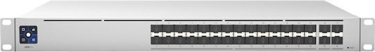Ubiquiti USW-Pro-Aggregation Managed L3 Switch με 28 Θύρες Gigabit (1Gbps) Ethernet και 4 SFP Θύρες