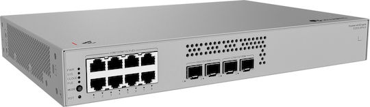 Huawei S220S-8P4JX Managed L2 PoE+ Switch με 8 Θύρες Gigabit (1Gbps) Ethernet και 4 SFP Θύρες