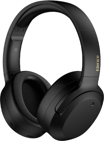 Edifier W820NB Plus Wireless / Wired Over Ear Headphones with 49 hours of Operation and Quick Charge Black