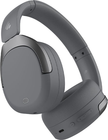 Edifier W830NB Hybrid Wireless / Wired Over Ear Headphones with 94 hours of Operation and Quick Charge Gray