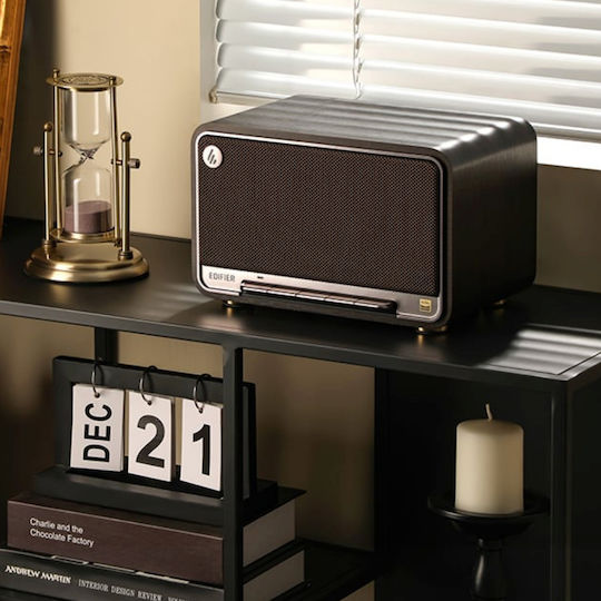 Edifier D32 Bluetooth Speaker 60W with Battery Life up to 12 hours Black Walnut